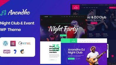 Photo of [Download-S2] Anondho v1.0 - Night Club & Event WordPress Theme
