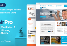 Photo of [Download-S2] AirPro v2.5.2 - Heating and Air conditioning Theme