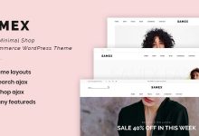 Photo of [Download-S2] Samex v1.4 - Clean, Minimal Shop WooCommerce WordPress Theme