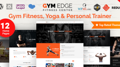 Photo of [Download-S2] Gym Edge v3.7.3 - Gym Fitness WordPress Theme