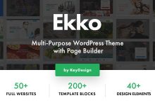 Photo of [Download-S2] Ekko v1.3 - Multi-Purpose WordPress Theme with Page Builder