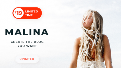 Photo of [Download-S2] Malina v1.8.0 - Personal WordPress Blog Theme