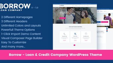 Photo of [Download-S2] Borrow v1.4.8 - Loan Company Responsive WordPress Theme