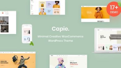 Photo of [Download-S2] Capie v1.0.7 - Minimal Creative WooCommerce WordPress Theme