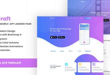 Photo of [Download-S2] AppCraft v1.0 - Creative Template for Mobile App Landing Page