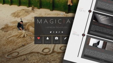 Photo of [Download-S2] Magician v1.1 - Responsive Parallax Template