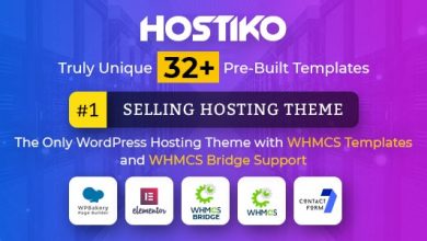 Photo of [Download-S2] Hostiko v36.1.0 - WordPress WHMCS Hosting Theme