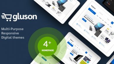 Photo of [Download-S2] Gluson v1.0 - Digital Theme for WooCommerce WordPress