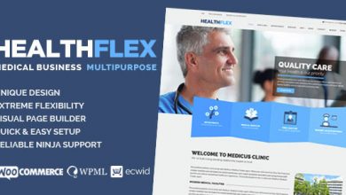 Photo of [Download-S2] HEALTHFLEX v1.6.4 - Medical Health WordPress Theme