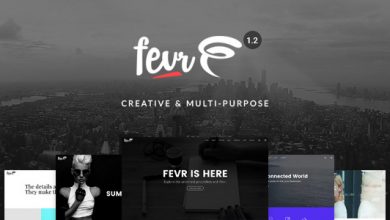 Photo of [Download-S2] Fevr v1.2.9.9 - Creative MultiPurpose Theme