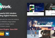 Photo of [Download-S2] DGWork v1.8.6.2 - Powerful Responsive Easy Digital Downloads