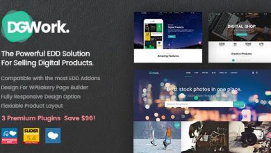 Photo of [Download-S2] DGWork v1.8.6.2 - Powerful Responsive Easy Digital Downloads