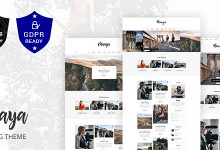 Photo of [Download-S2] Maaya Blog v1.8 - Travel Blog, Personal Blog