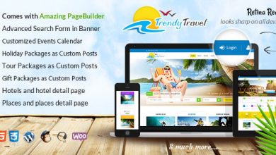 Photo of [Download-S2] Trendy Travel v4.5 - Multipurpose Tour Package WP Theme