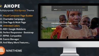 Photo of [Download-S2] Ahope v2.2.8 - Nonprofit WordPress Theme