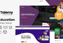 Photo of [Download-S2] Talemy v1.1.10 - LMS Education WordPress Theme