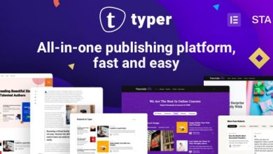 Photo of [Download-S2] Typer v1.6.2 - Amazing Blog and Multi Author Publishing Theme